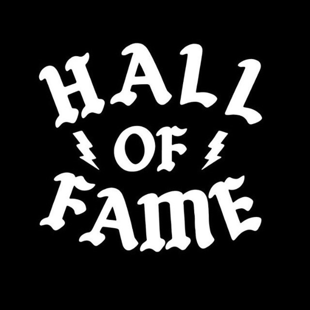 Hall Of Fame Brand Tee “iron-on feel”